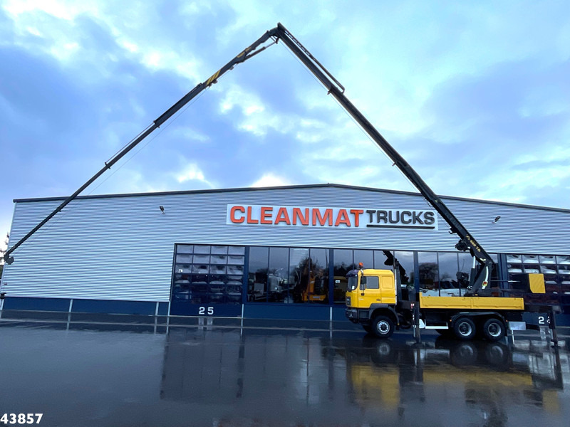 MAN F2000 6x6 Full Steel Manual Palfinger 68 Meter Dachdecker kran Just 54.133 km! - Crane truck: picture 1 MAN F2000 6x6 Full Steel Manual Palfinger 68 Meter Dachdecker kran Just 54.133 km! - Crane truck: picture 1