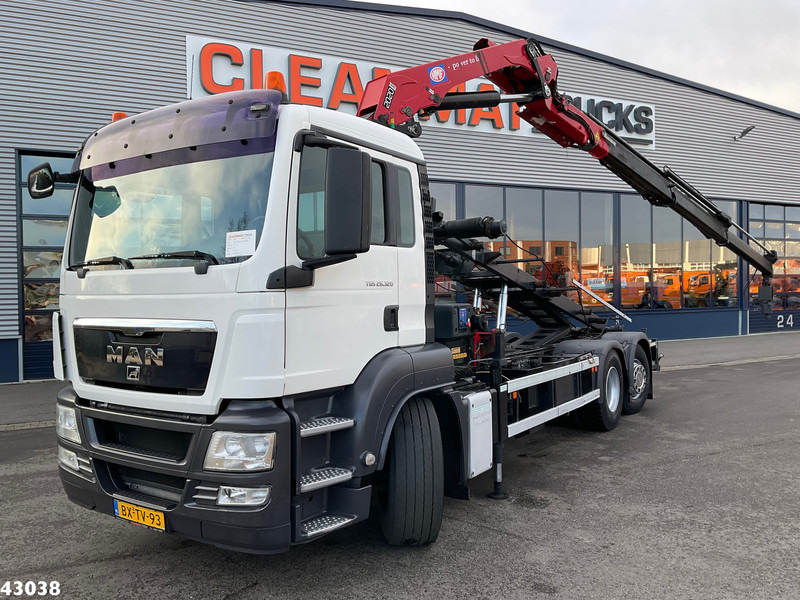 MAN TGS 26.320 HMF 20 Tonmeter laadkraan - Cable system truck, Crane truck: picture 1 MAN TGS 26.320 HMF 20 Tonmeter laadkraan - Cable system truck, Crane truck: picture 1