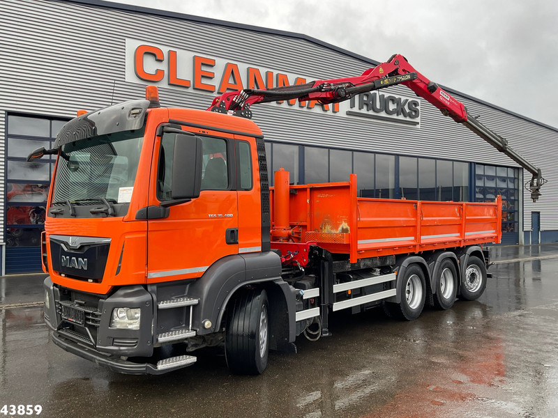 MAN TGS 35.400 8x4 Euro 6 Palfinger 17 Tonmeter Z-kraan - Tipper, Crane truck: picture 2 MAN TGS 35.400 8x4 Euro 6 Palfinger 17 Tonmeter Z-kraan - Tipper, Crane truck: picture 2