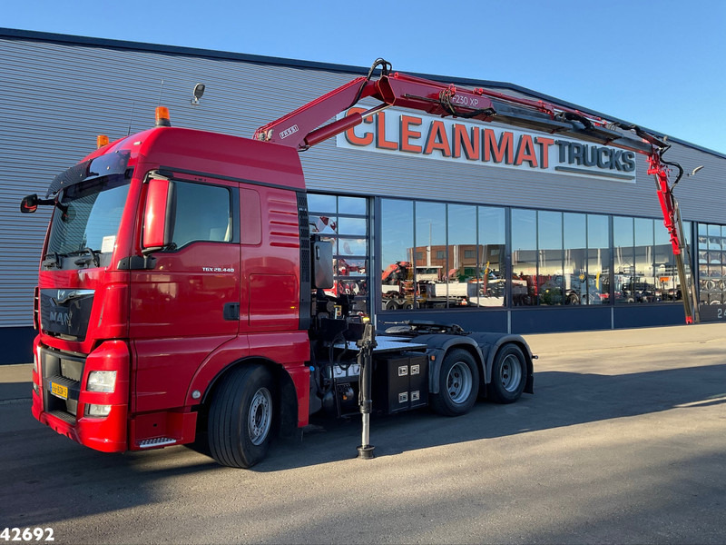 MAN TGX 28.440 Euro 6 Fassi 23 Tonmeter laadkraan + Fly-Jib - Crane truck: picture 1 MAN TGX 28.440 Euro 6 Fassi 23 Tonmeter laadkraan + Fly-Jib - Crane truck: picture 1