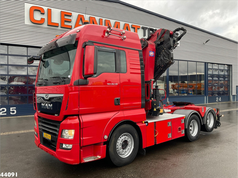 MAN TGX 28.510 HMF 50 Tonmeter laadkraan + Fly-Jib - Crane truck: picture 2 MAN TGX 28.510 HMF 50 Tonmeter laadkraan + Fly-Jib - Crane truck: picture 2