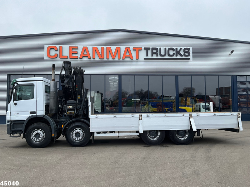 Mercedes-Benz Actros 4141 8x4 manual Hiab 32 Tonmeter laadkraan + Fly-jib - Crane truck: picture 4 Mercedes-Benz Actros 4141 8x4 manual Hiab 32 Tonmeter laadkraan + Fly-jib - Crane truck: picture 4