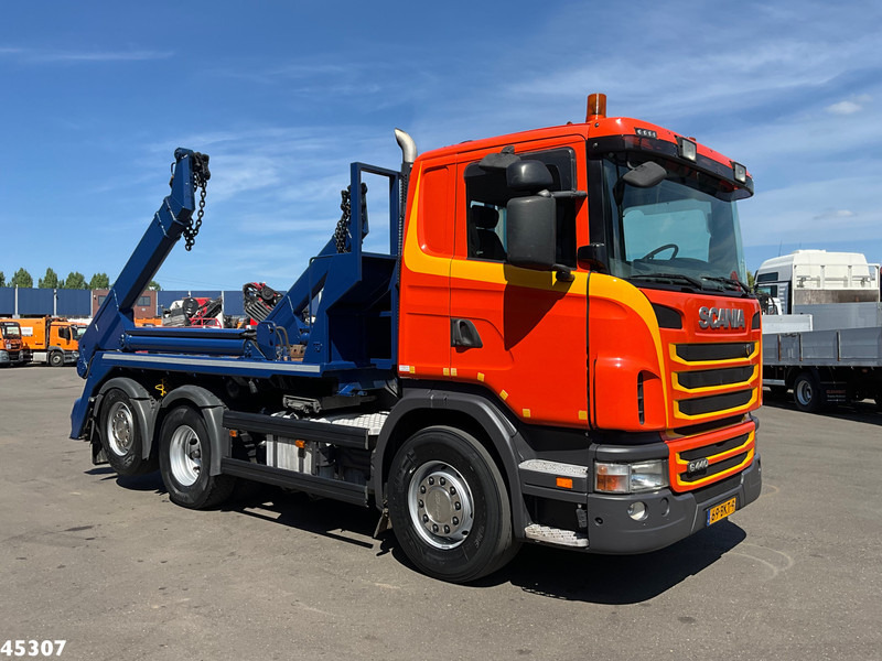 Scania G 440 6x2 Meiller 16 Tons portaalarmsysteem - Skip loader truck: picture 4 Scania G 440 6x2 Meiller 16 Tons portaalarmsysteem - Skip loader truck: picture 4