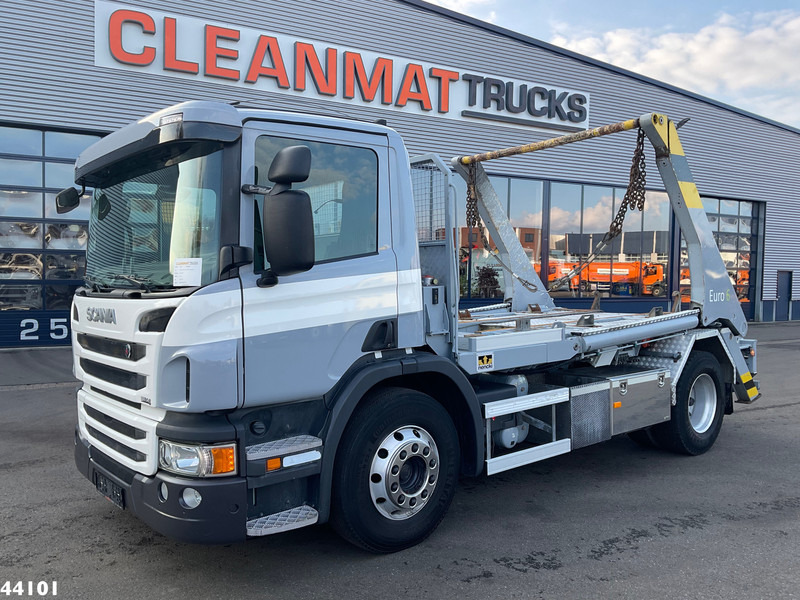Scania P 280 Euro 6 14 Ton portaalarmsysteem - Skip loader truck: picture 1 Scania P 280 Euro 6 14 Ton portaalarmsysteem - Skip loader truck: picture 1