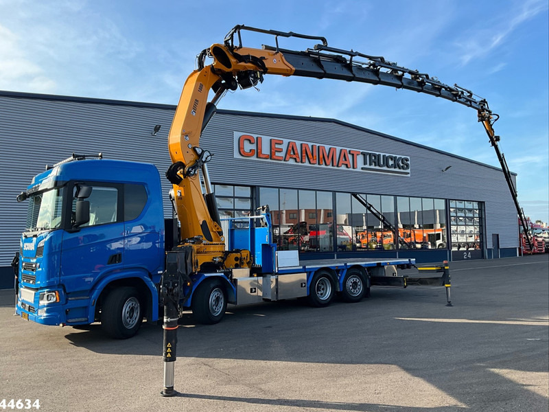 Scania R 540 Euro 6 Effer 100 Tonmeter laadkraan + Fly-Jib Just 39.720 km! - Crane truck: picture 1 Scania R 540 Euro 6 Effer 100 Tonmeter laadkraan + Fly-Jib Just 39.720 km! - Crane truck: picture 1