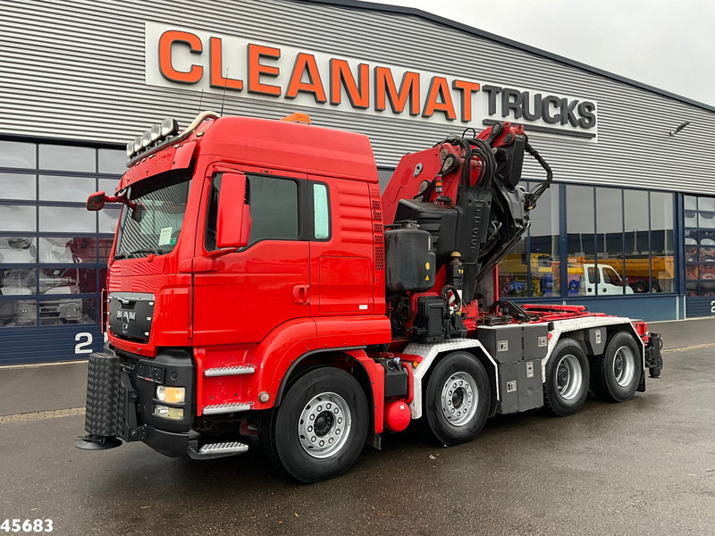 MAN TGS 41.480 8x4 ZF Intarder Fassi 130 Tonmeter laadkraan + Fly-JIb - Tractor unit: picture 2 MAN TGS 41.480 8x4 ZF Intarder Fassi 130 Tonmeter laadkraan + Fly-JIb - Tractor unit: picture 2