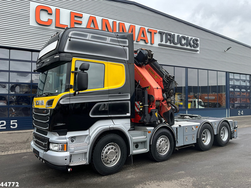 Scania R500 8x4 V8 Retarder Palfinger 53 Tonmeter laadkraan + Fly-Jib - Tractor unit: picture 2 Scania R500 8x4 V8 Retarder Palfinger 53 Tonmeter laadkraan + Fly-Jib - Tractor unit: picture 2