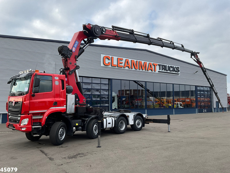 Tatra T 158 8x6 Euro 6 HMF 85 Tonmeter laadkraan + Fly-Jib Just 147.844 km! - Tractor unit: picture 1 Tatra T 158 8x6 Euro 6 HMF 85 Tonmeter laadkraan + Fly-Jib Just 147.844 km! - Tractor unit: picture 1