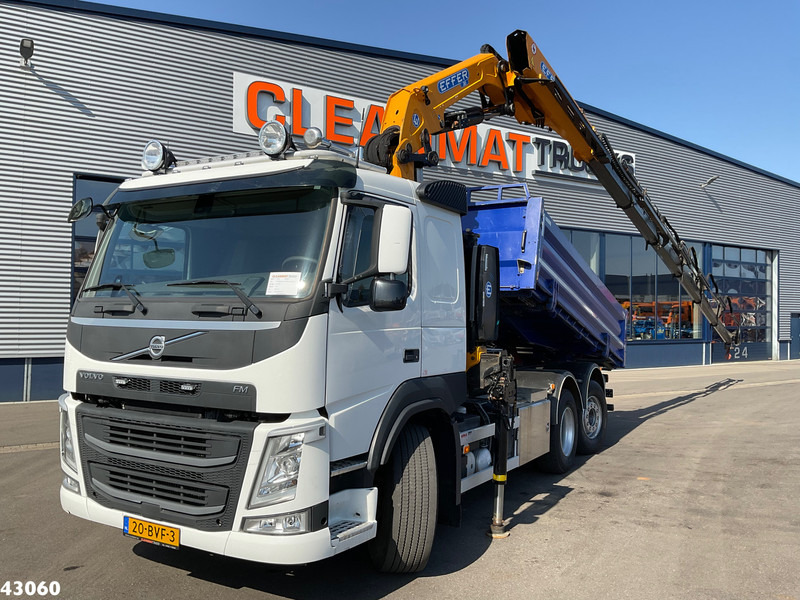 Volvo FM 460 Effer 26 Tonmeter laadkraan Kipper Just 94.130 km! - Tipper, Crane truck: picture 1 Volvo FM 460 Effer 26 Tonmeter laadkraan Kipper Just 94.130 km! - Tipper, Crane truck: picture 1