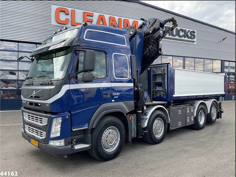 Volvo FM 500 Euro 6 HMF 50 Tonmeter laadkraan + Fly-Jib - Tipper, Crane truck: picture 4 Volvo FM 500 Euro 6 HMF 50 Tonmeter laadkraan + Fly-Jib - Tipper, Crane truck: picture 4