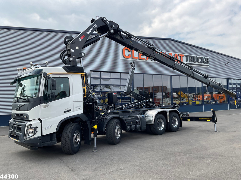 Volvo FMX 500 8x4 Euro 6 Hiab 65 Tonmeter laadkraan + Multilift 25 Ton haakarmsysteem NEW AND UNUSED! - Hook lift truck, Crane truck: picture 1 Volvo FMX 500 8x4 Euro 6 Hiab 65 Tonmeter laadkraan + Multilift 25 Ton haakarmsysteem NEW AND UNUSED! - Hook lift truck, Crane truck: picture 1