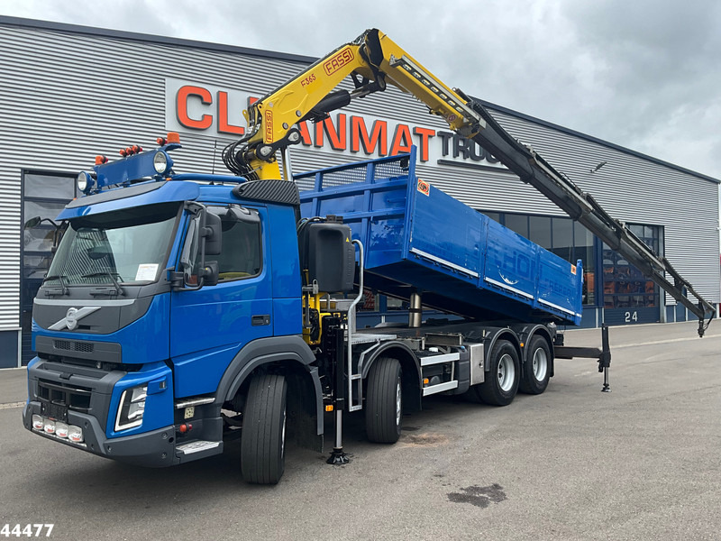 Volvo FMX 540 8x4 Euro 6 Fassi 36 Tonmeter laadkraan - Tipper, Crane truck: picture 1 Volvo FMX 540 8x4 Euro 6 Fassi 36 Tonmeter laadkraan - Tipper, Crane truck: picture 1