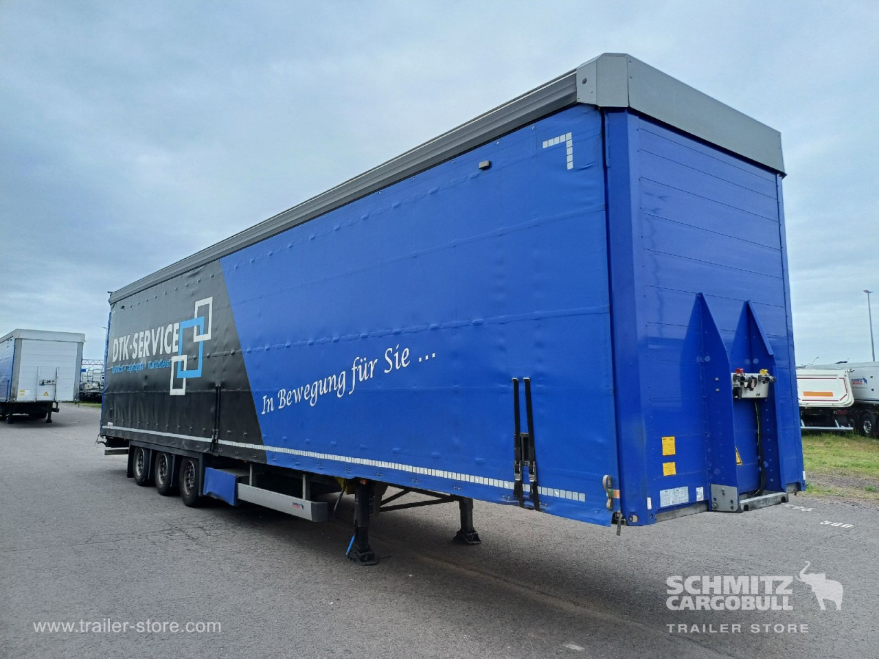 SCHMITZ Auflieger Curtainsider Mega - Curtainsider semi-trailer: picture 1 SCHMITZ Auflieger Curtainsider Mega - Curtainsider semi-trailer: picture 1