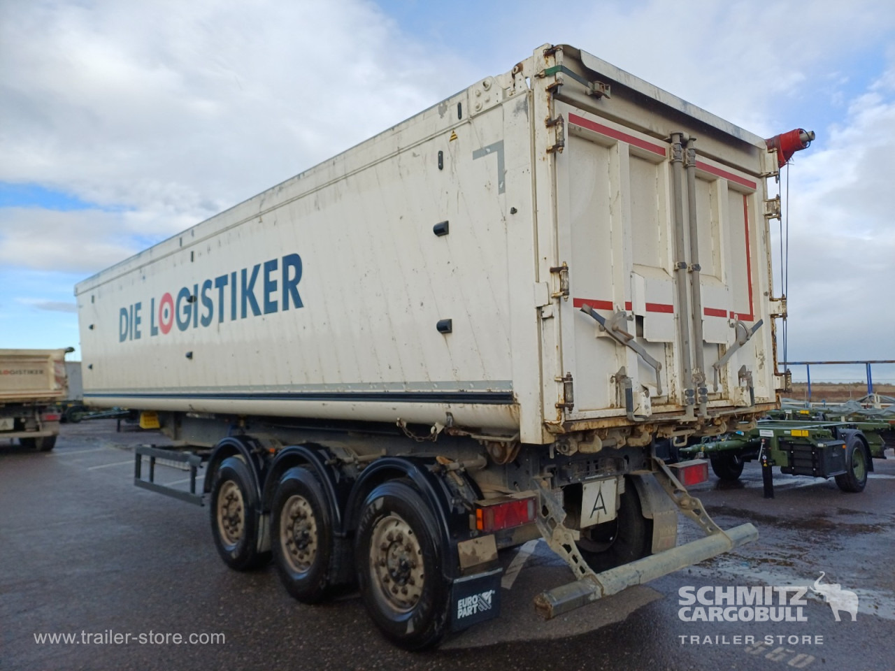 SCHMITZ Auflieger Kipper Alukastenmulde 44m³ - Tipper semi-trailer: picture 4 SCHMITZ Auflieger Kipper Alukastenmulde 44m³ - Tipper semi-trailer: picture 4