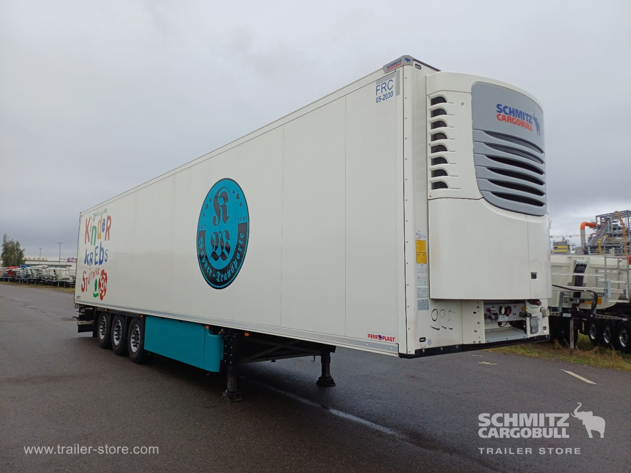 SCHMITZ Auflieger Tiefkühler Fleischhang - Isothermal semi-trailer: picture 1 SCHMITZ Auflieger Tiefkühler Fleischhang - Isothermal semi-trailer: picture 1