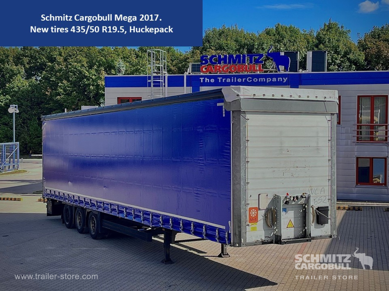 SCHMITZ Curtainsider Mega - Curtainsider semi-trailer: picture 1 SCHMITZ Curtainsider Mega - Curtainsider semi-trailer: picture 1