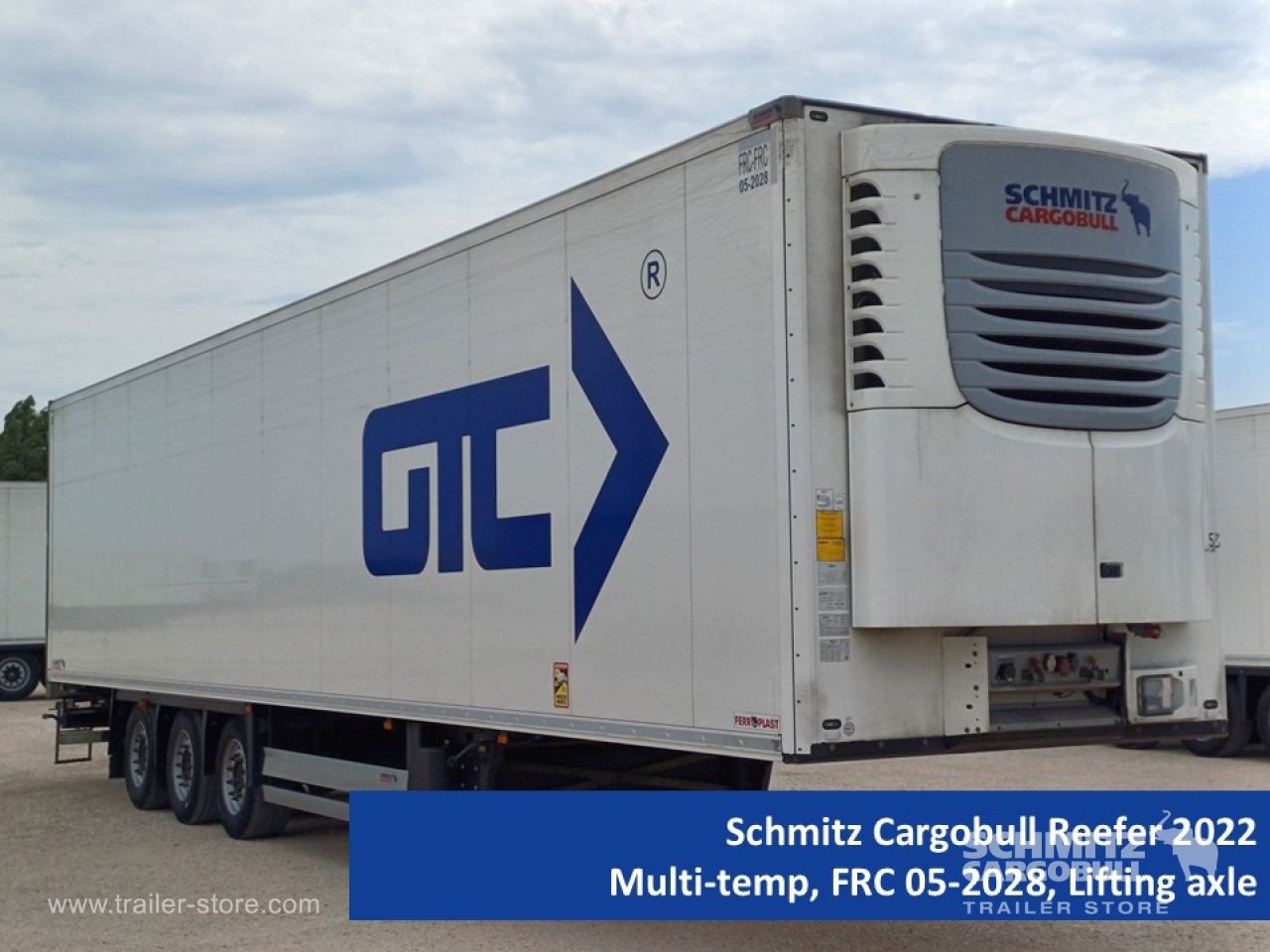 SCHMITZ Mélyhűtő koffer Multitemp - Isothermal semi-trailer: picture 1 SCHMITZ Mélyhűtő koffer Multitemp - Isothermal semi-trailer: picture 1