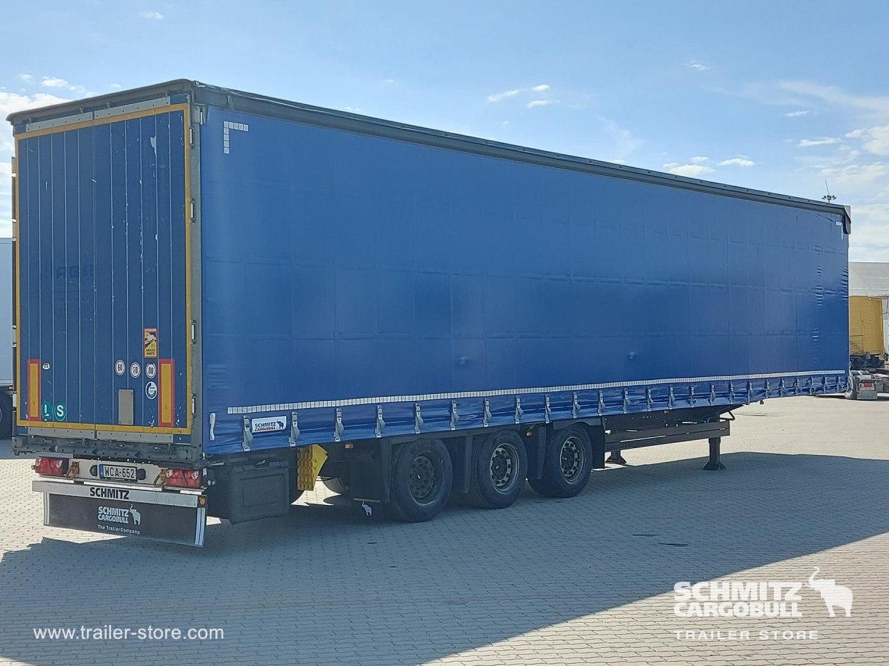 SCHMITZ Tolóponyva Mega - Curtainsider semi-trailer: picture 4 SCHMITZ Tolóponyva Mega - Curtainsider semi-trailer: picture 4