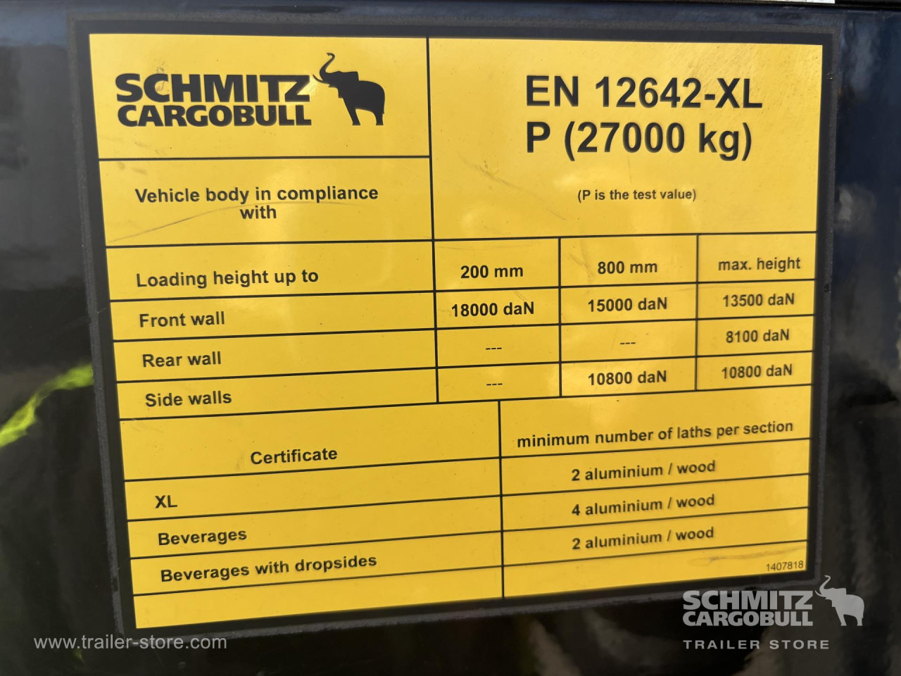 SCHMITZ Curtainsider Mega - Curtainsider semi-trailer: picture 2 SCHMITZ Curtainsider Mega - Curtainsider semi-trailer: picture 2
