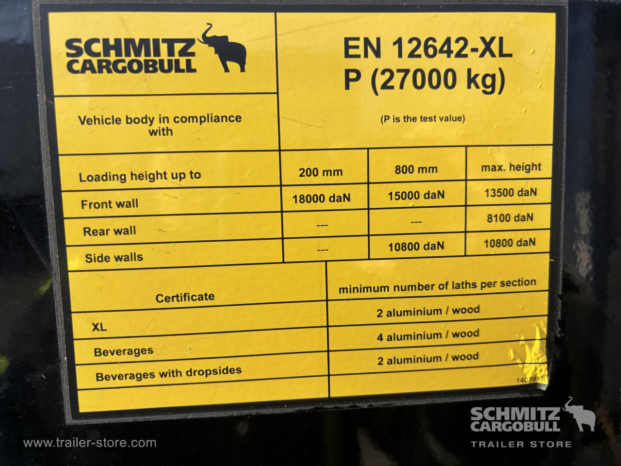 SCHMITZ Curtainsider Mega - Curtainsider semi-trailer: picture 4 SCHMITZ Curtainsider Mega - Curtainsider semi-trailer: picture 4