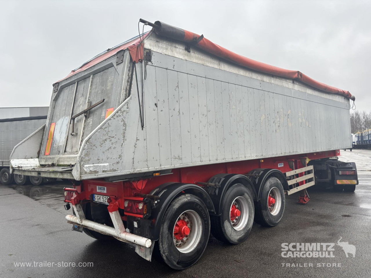 Tipper Alu-square sided body 40m³ - Tipper semi-trailer: picture 5 Tipper Alu-square sided body 40m³ - Tipper semi-trailer: picture 5