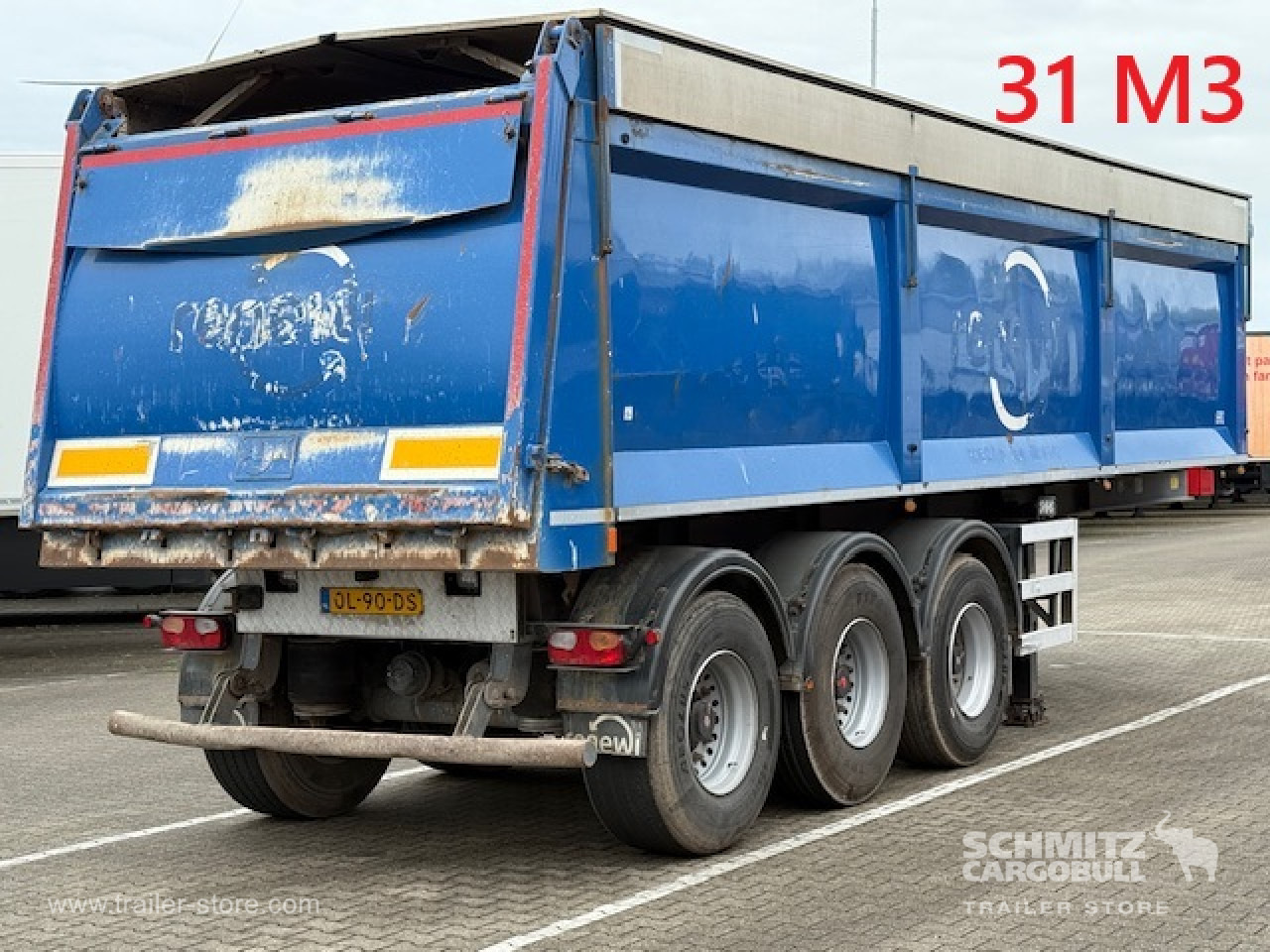 ANDERE Oplegger Kipper Staal rond 31m³ - Tipper semi-trailer: picture 1 ANDERE Oplegger Kipper Staal rond 31m³ - Tipper semi-trailer: picture 1