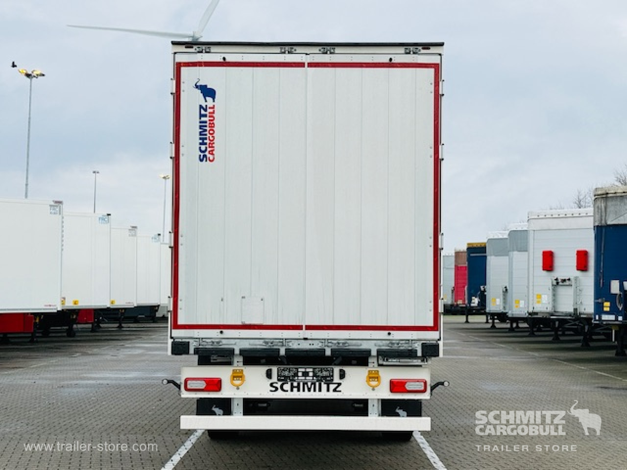 New Closed box semi-trailer SCHMITZ Oplegger Kasten Standard: picture 7