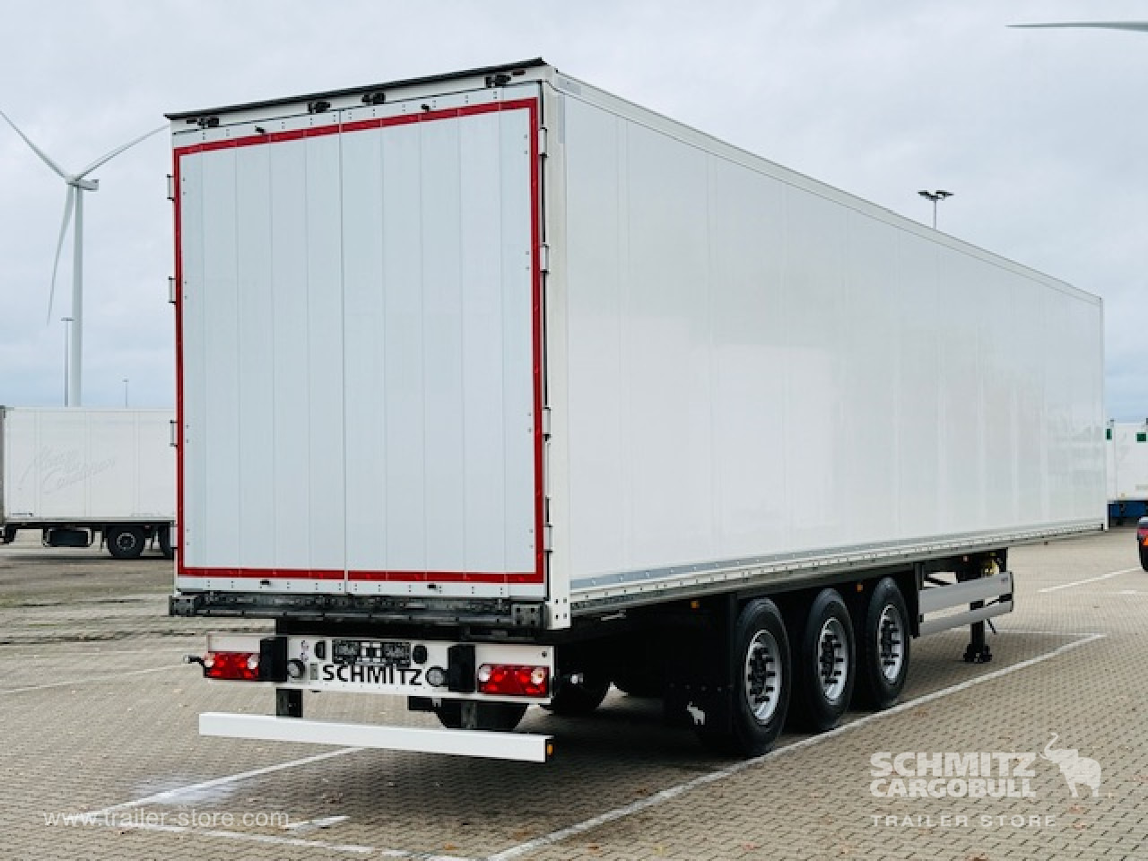 SCHMITZ Oplegger Kasten Standard - Closed box semi-trailer: picture 1 SCHMITZ Oplegger Kasten Standard - Closed box semi-trailer: picture 1