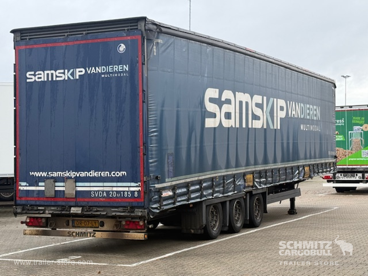 SCHMITZ Oplegger Schuifzeil Mega - Curtainsider semi-trailer: picture 1 SCHMITZ Oplegger Schuifzeil Mega - Curtainsider semi-trailer: picture 1