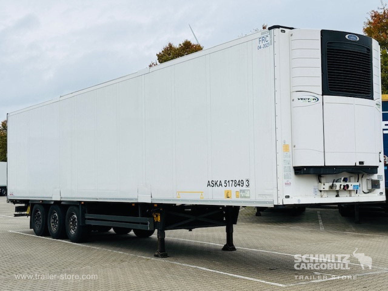 Isothermal semi-trailer SCHMITZ Oplegger Vries Multitemp Double deck: picture 11