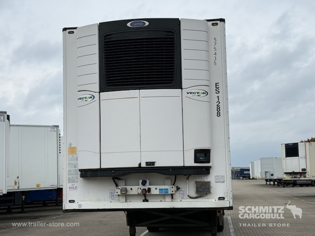 Isothermal semi-trailer SCHMITZ Oplegger Vries Multitemp Double deck: picture 12