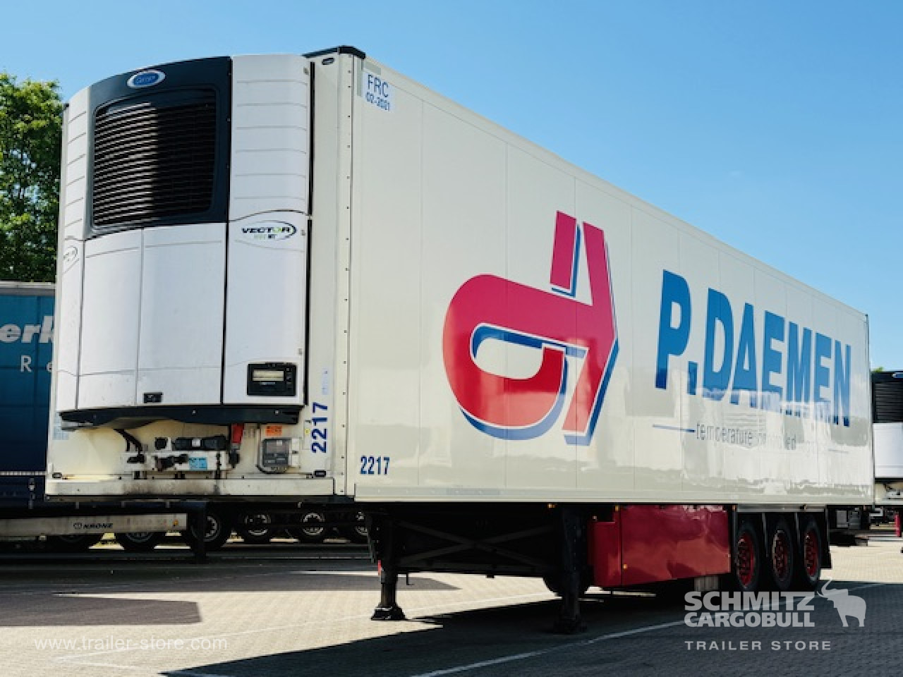 SCHMITZ Oplegger Vries Multitemp Taillift - Isothermal semi-trailer: picture 1 SCHMITZ Oplegger Vries Multitemp Taillift - Isothermal semi-trailer: picture 1
