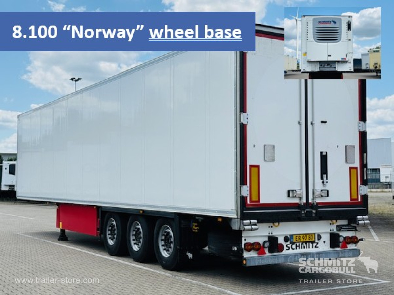 SCHMITZ Oplegger Vries Standard Double deck - Isothermal semi-trailer: picture 1 SCHMITZ Oplegger Vries Standard Double deck - Isothermal semi-trailer: picture 1