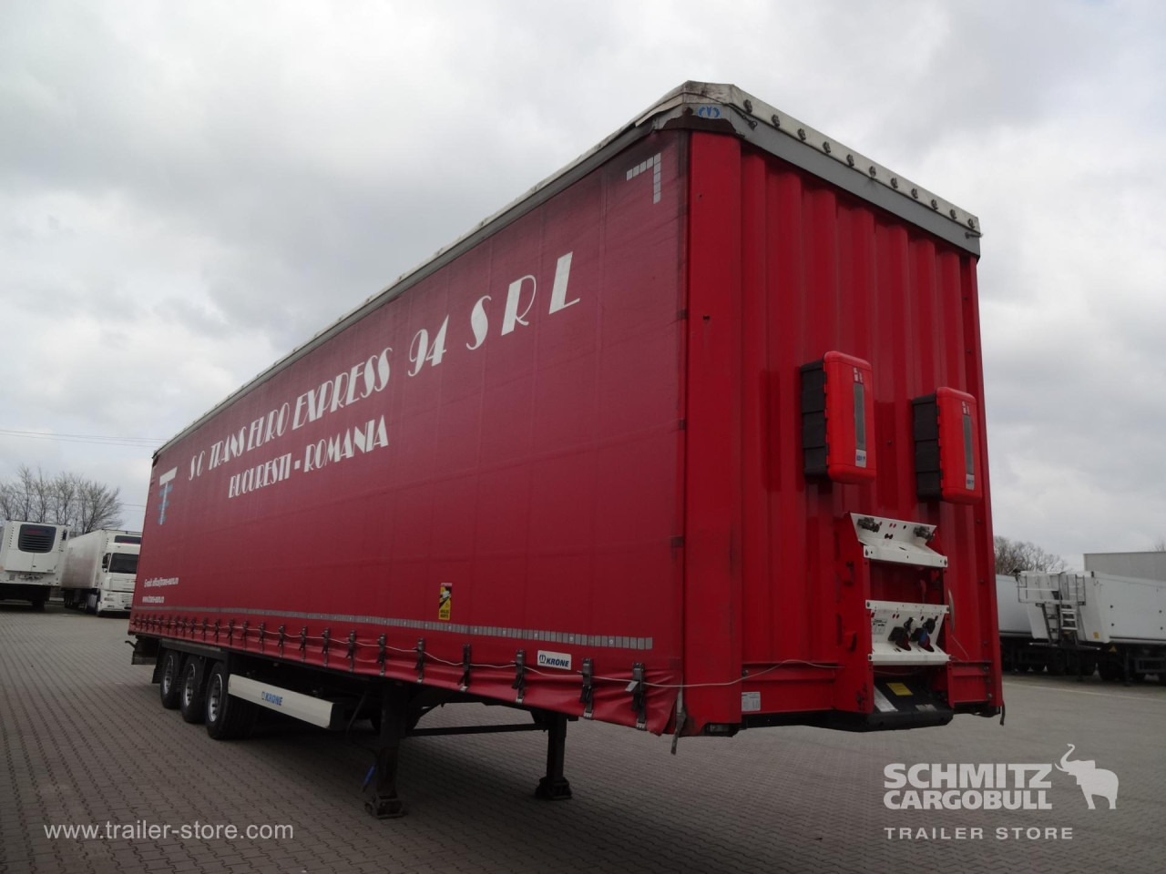 KRONE Curtainsider Mega - Curtainsider semi-trailer: picture 1 KRONE Curtainsider Mega - Curtainsider semi-trailer: picture 1