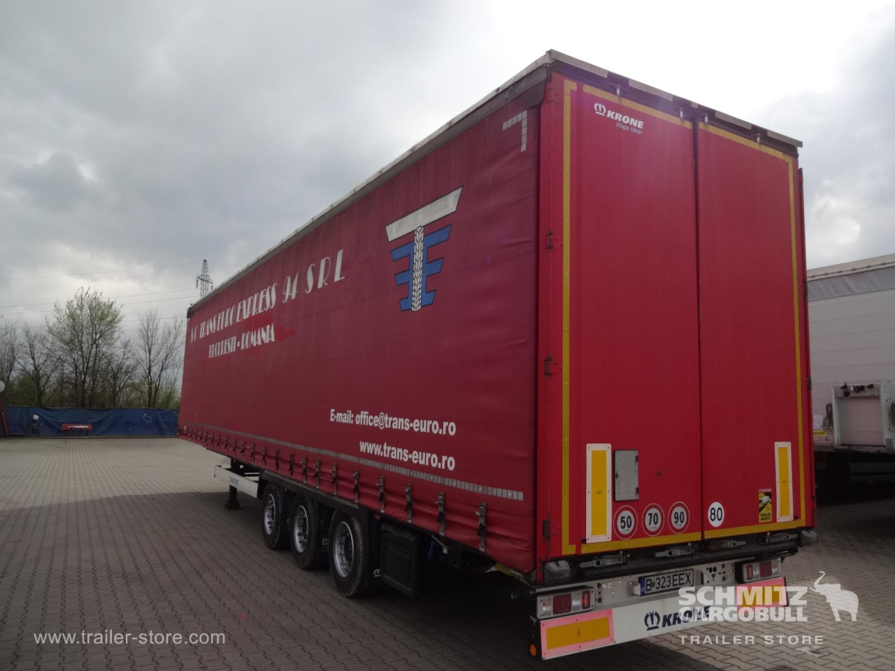KRONE Curtainsider Mega - Curtainsider semi-trailer: picture 5 KRONE Curtainsider Mega - Curtainsider semi-trailer: picture 5