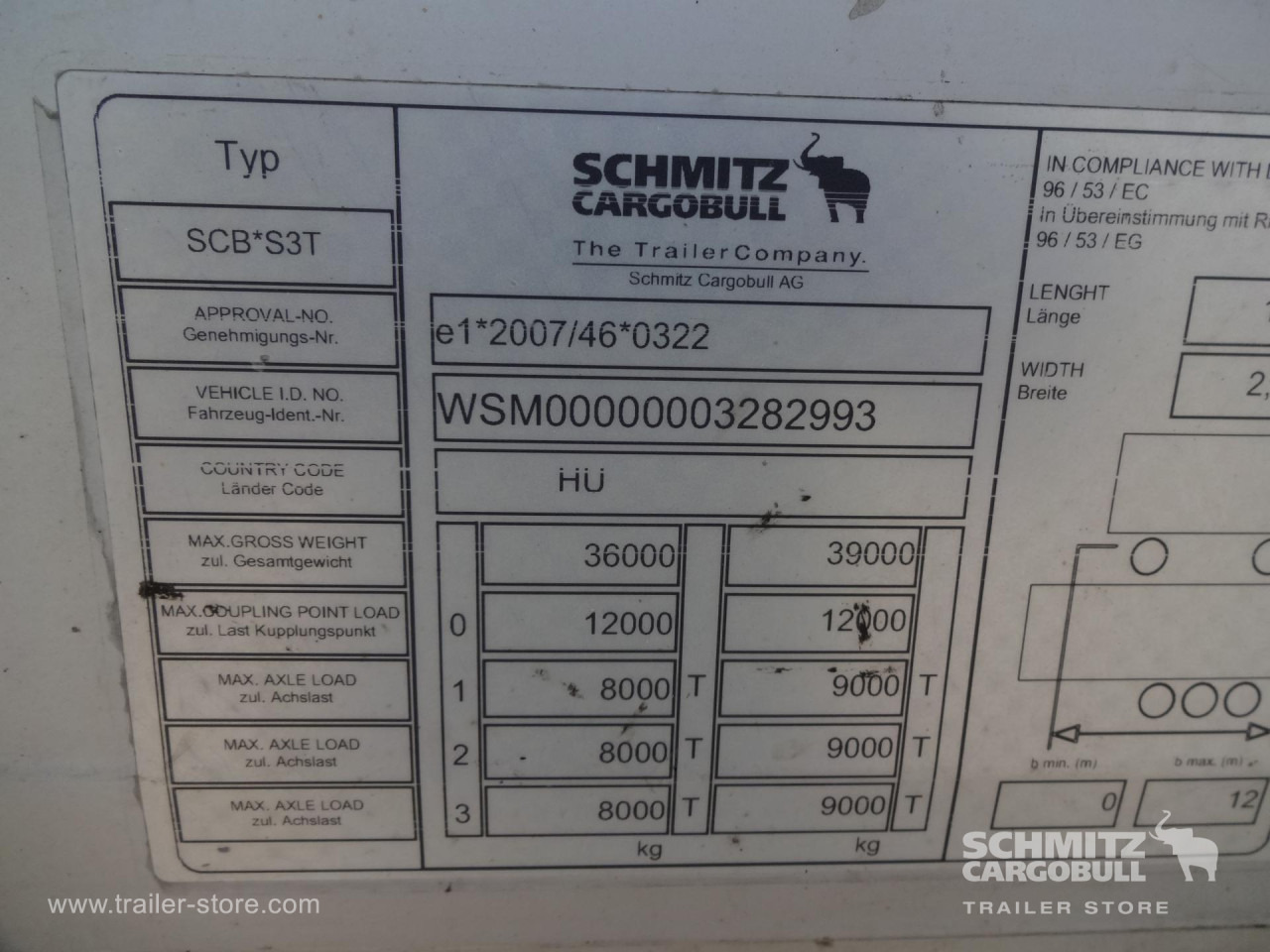SCHMITZ Curtainsider Varios - Curtainsider semi-trailer: picture 2 SCHMITZ Curtainsider Varios - Curtainsider semi-trailer: picture 2