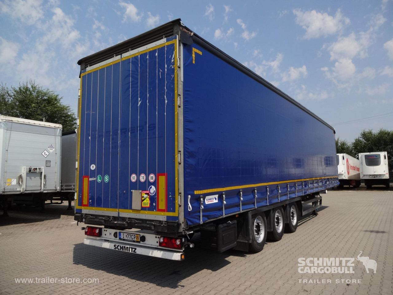 SCHMITZ Curtainsider Varios - Curtainsider semi-trailer: picture 5 SCHMITZ Curtainsider Varios - Curtainsider semi-trailer: picture 5