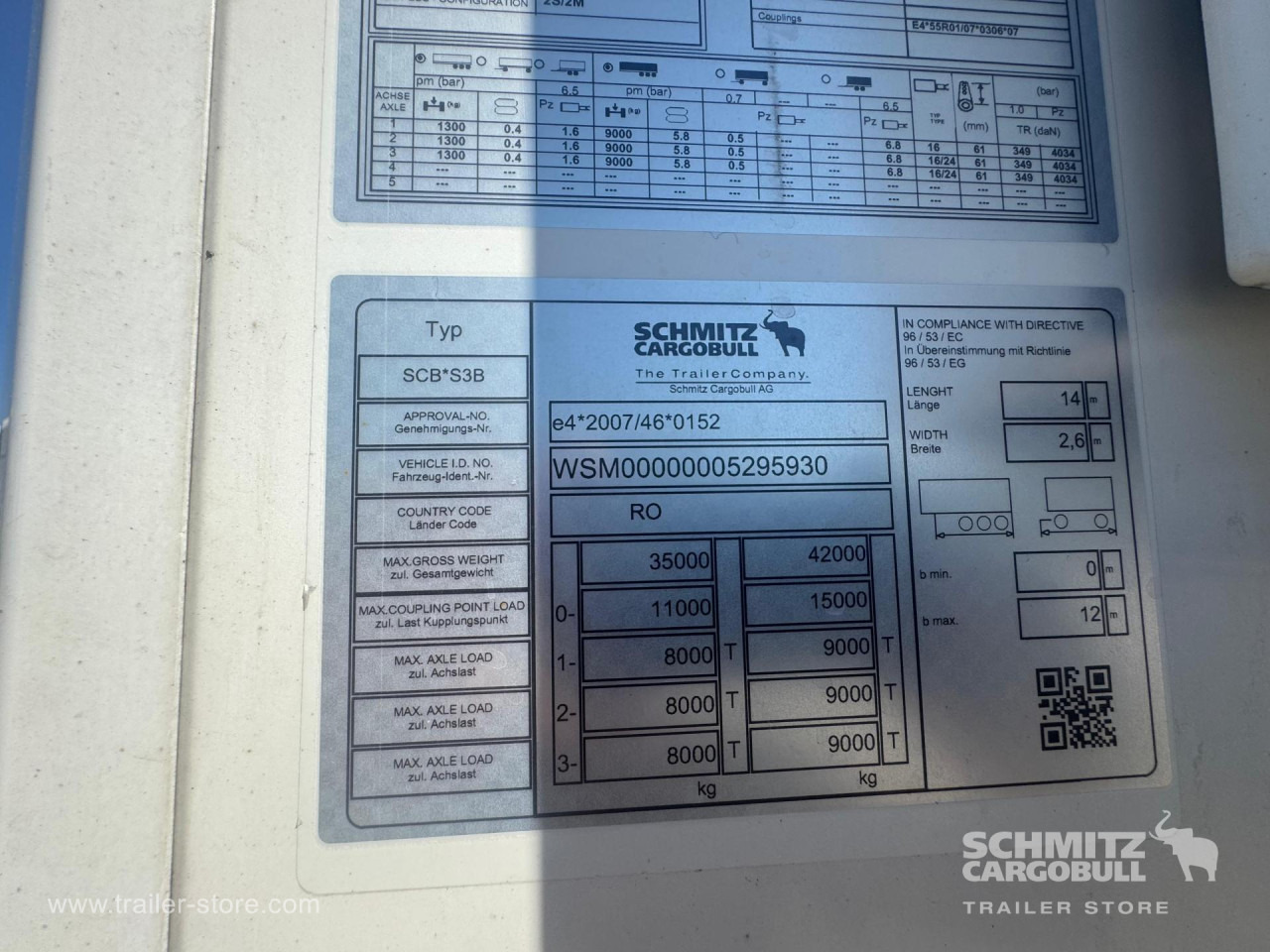 SCHMITZ Reefer Standard - Isothermal semi-trailer: picture 2 SCHMITZ Reefer Standard - Isothermal semi-trailer: picture 2