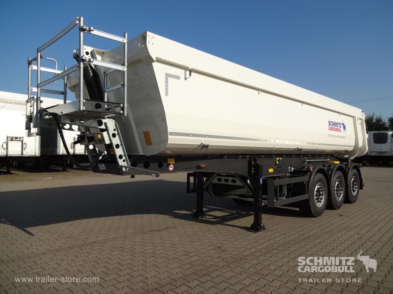 SCHMITZ Tipper Steel half pipe body 273m³ - Tipper semi-trailer: picture 4 SCHMITZ Tipper Steel half pipe body 273m³ - Tipper semi-trailer: picture 4