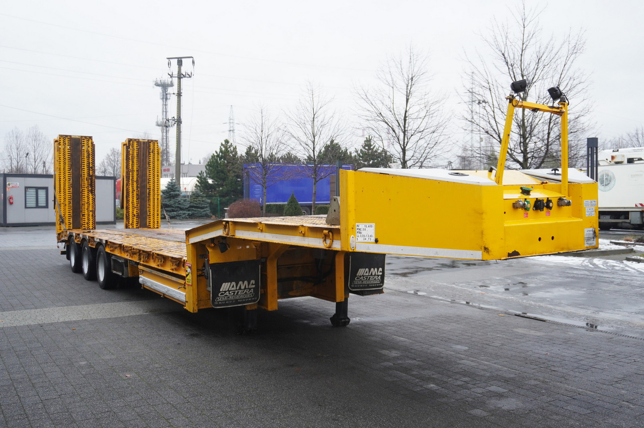 CASTERA S/R 38T semi-trailer / steering axle - Low loader semi-trailer: picture 1 CASTERA S/R 38T semi-trailer / steering axle - Low loader semi-trailer: picture 1