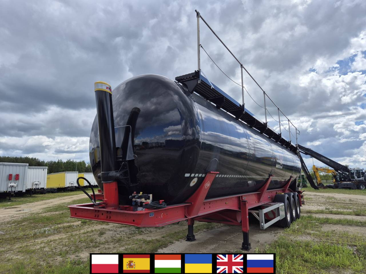 FELDBINDER KIP 66.3 Silo tank / 66 m3 / 2022 / 10 units - Silo semi-trailer: picture 1 FELDBINDER KIP 66.3 Silo tank / 66 m3 / 2022 / 10 units - Silo semi-trailer: picture 1