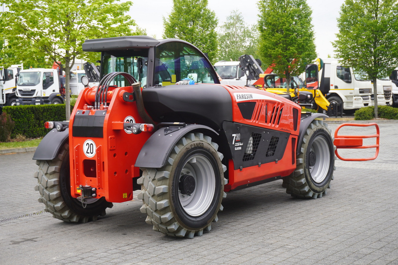 Telescopic wheel loader Faresin 730C Classic 55 / 550 MTH!!! / wysięg 7 m / joystick: picture 7