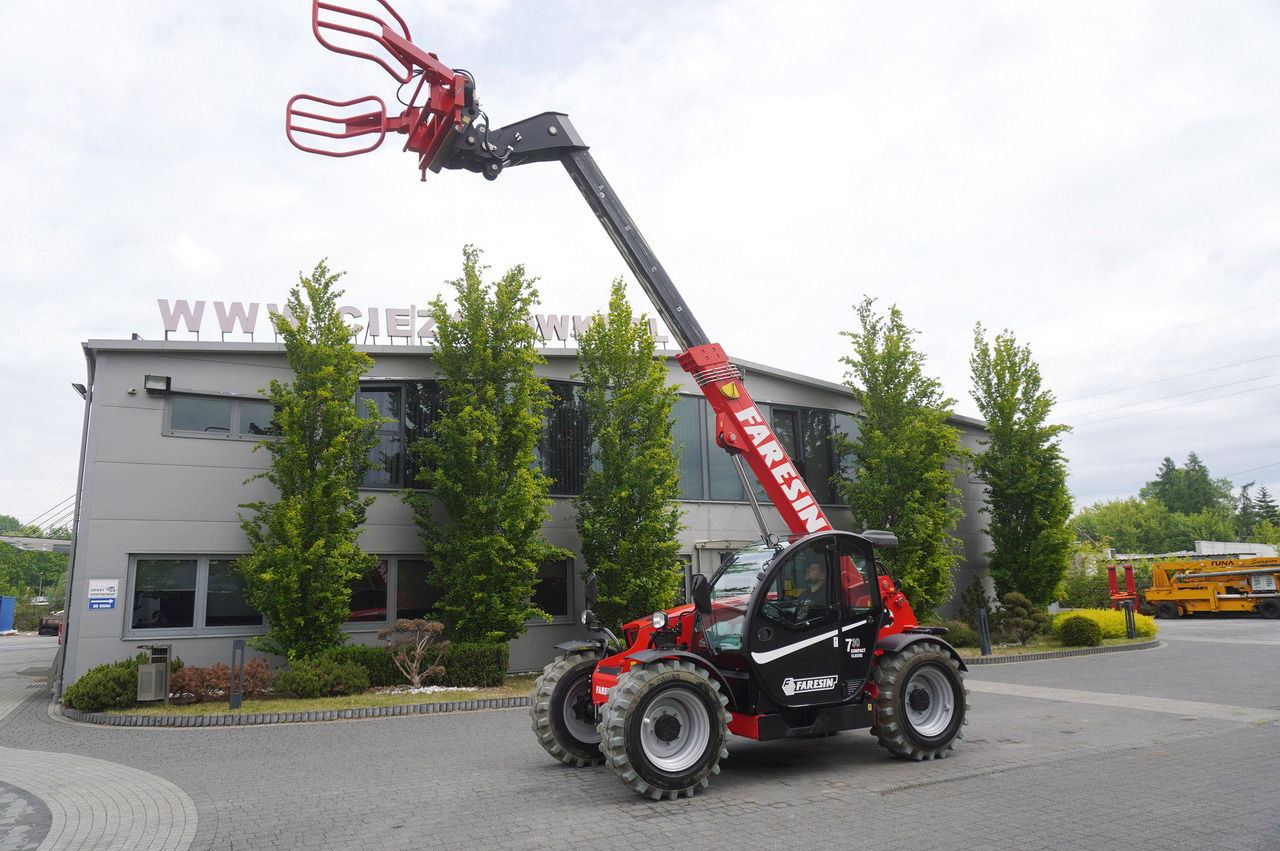 Telescopic wheel loader Faresin 730C Classic 55 / 550 MTH!!! / wysięg 7 m / joystick: picture 12