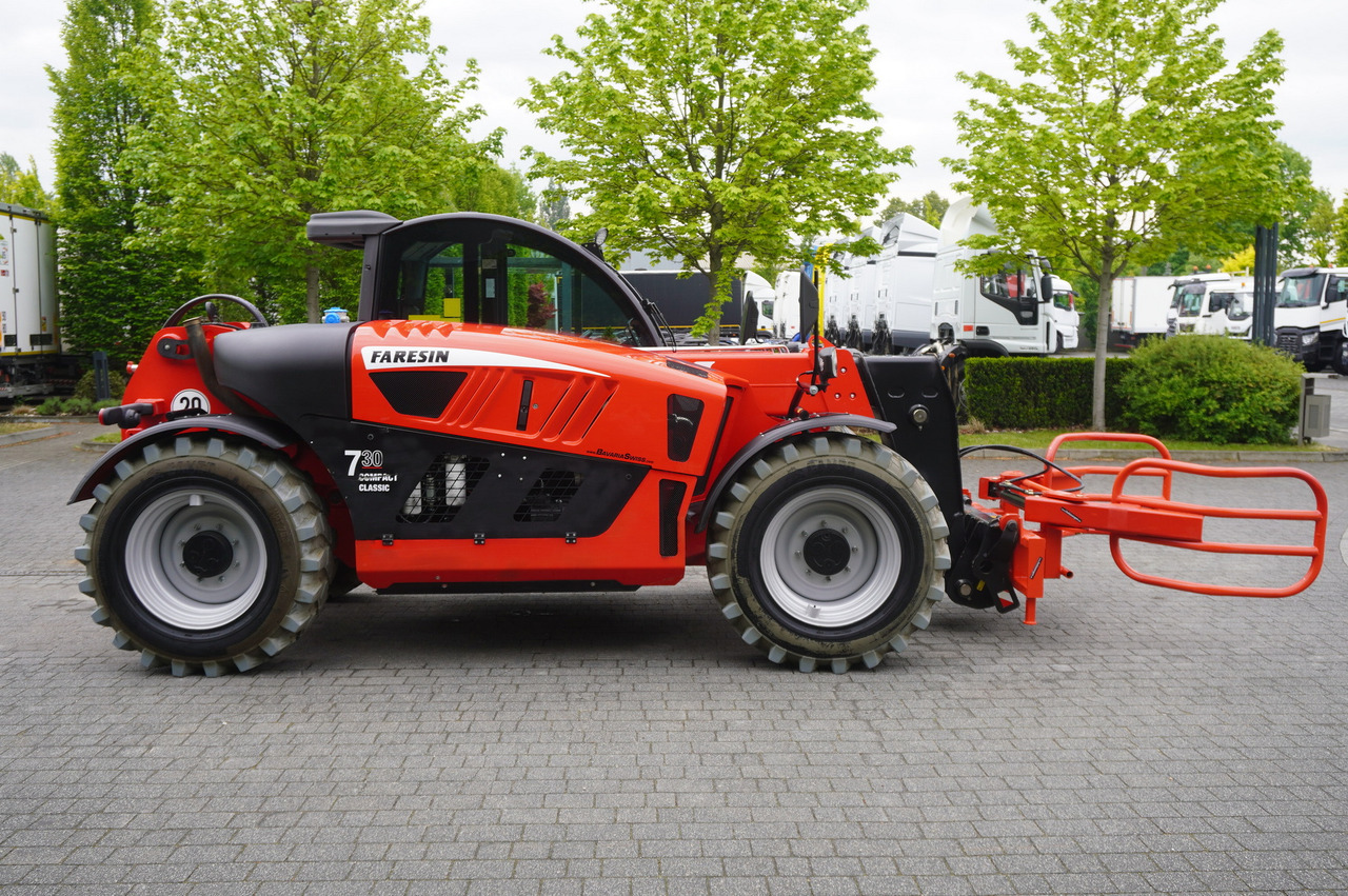 Telescopic wheel loader Faresin 730C Classic 55 / 550 MTH!!! / wysięg 7 m / joystick: picture 8