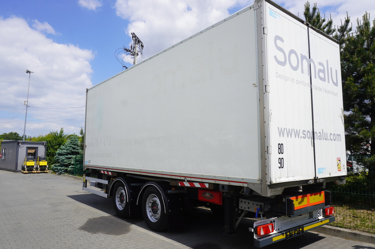 Fruehauf passthrough box trailer 18 EPAL / 2021 / SAF axles - Closed box trailer: picture 3 Fruehauf passthrough box trailer 18 EPAL / 2021 / SAF axles - Closed box trailer: picture 3