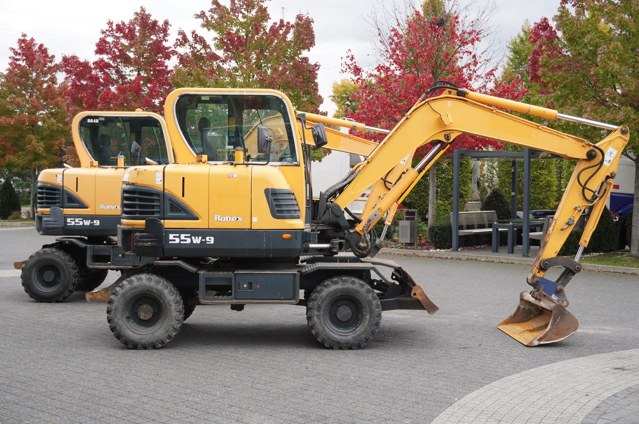 Hyundai Robex 55W-9 Wheeled Excavator 5.5t / 2 units - Wheel excavator: picture 3 Hyundai Robex 55W-9 Wheeled Excavator 5.5t / 2 units - Wheel excavator: picture 3