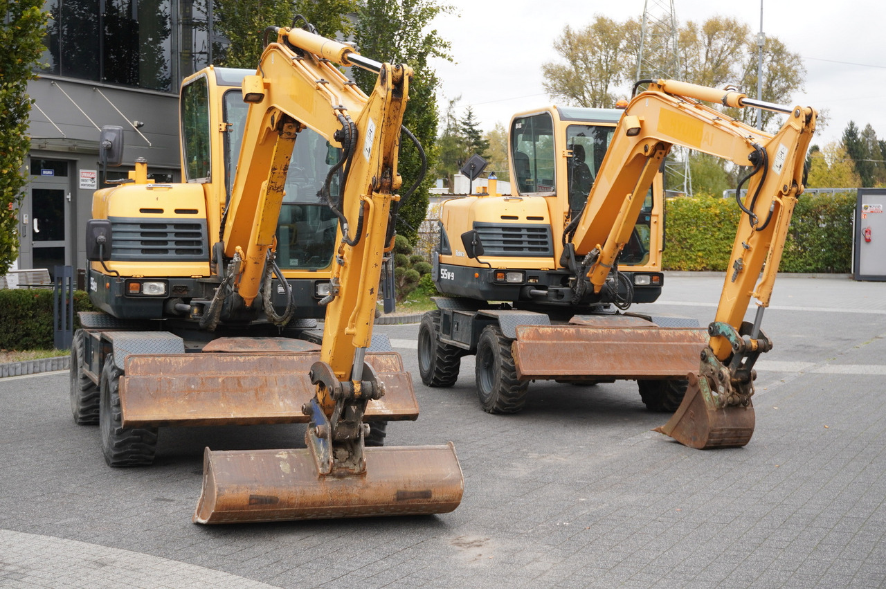 Hyundai Robex 55W-9 Wheeled Excavator 5.5t / 2pcs - Mini excavator: picture 5 Hyundai Robex 55W-9 Wheeled Excavator 5.5t / 2pcs - Mini excavator: picture 5