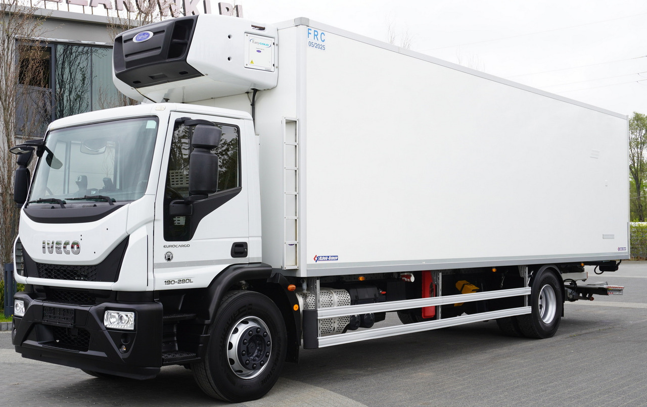IVECO Eurocargo 190-280L E6 4x2 / Refrigerator / Dhollandia DHSM.20 tail lift / 21 pallet - Refrigerator truck: picture 1 IVECO Eurocargo 190-280L E6 4x2 / Refrigerator / Dhollandia DHSM.20 tail lift / 21 pallet - Refrigerator truck: picture 1
