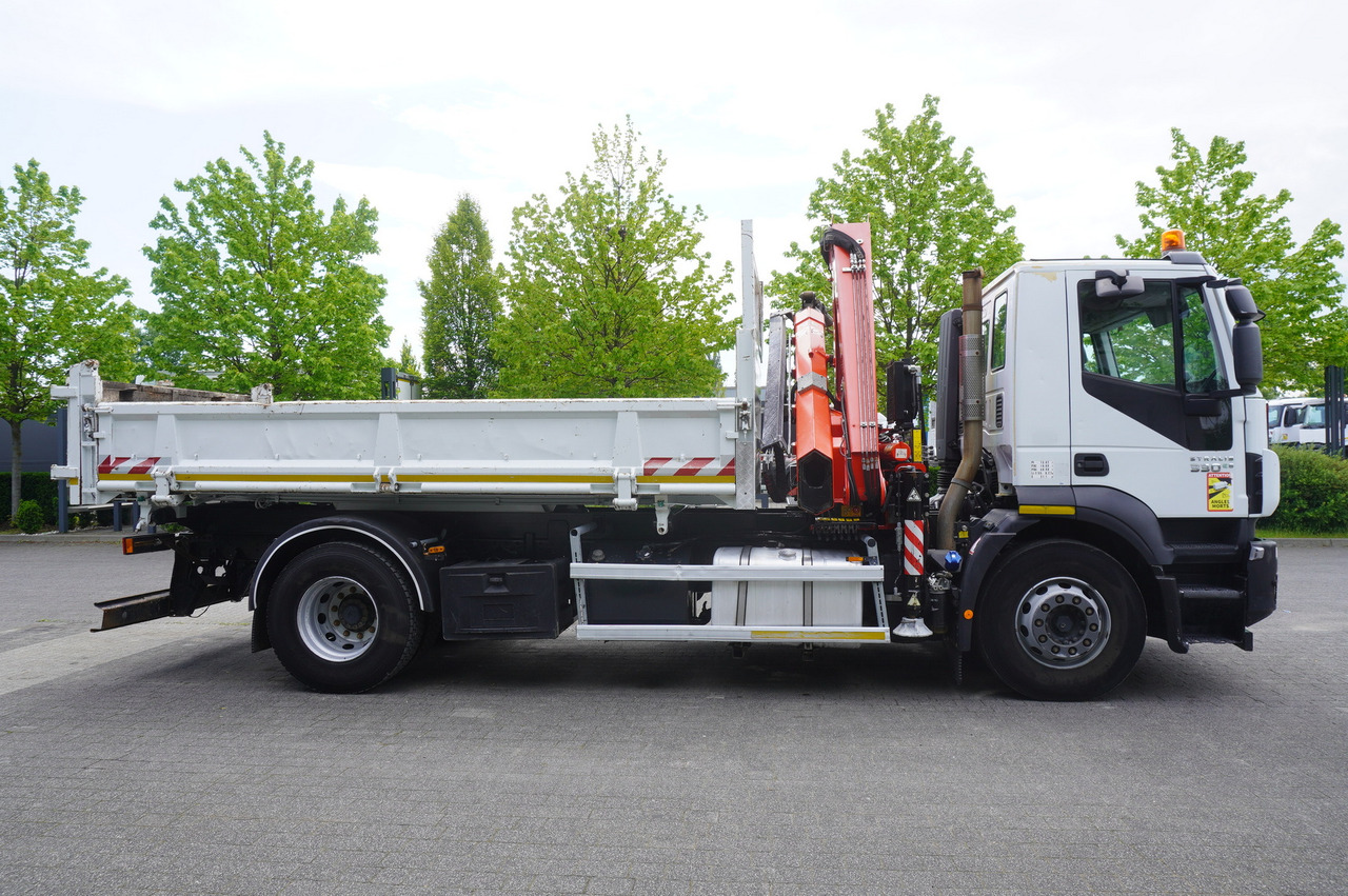 IVECO STRALIS 330 E6 / FASSI 195A 8.5 T / 3-side tipper - Crane truck: picture 5 IVECO STRALIS 330 E6 / FASSI 195A 8.5 T / 3-side tipper - Crane truck: picture 5
