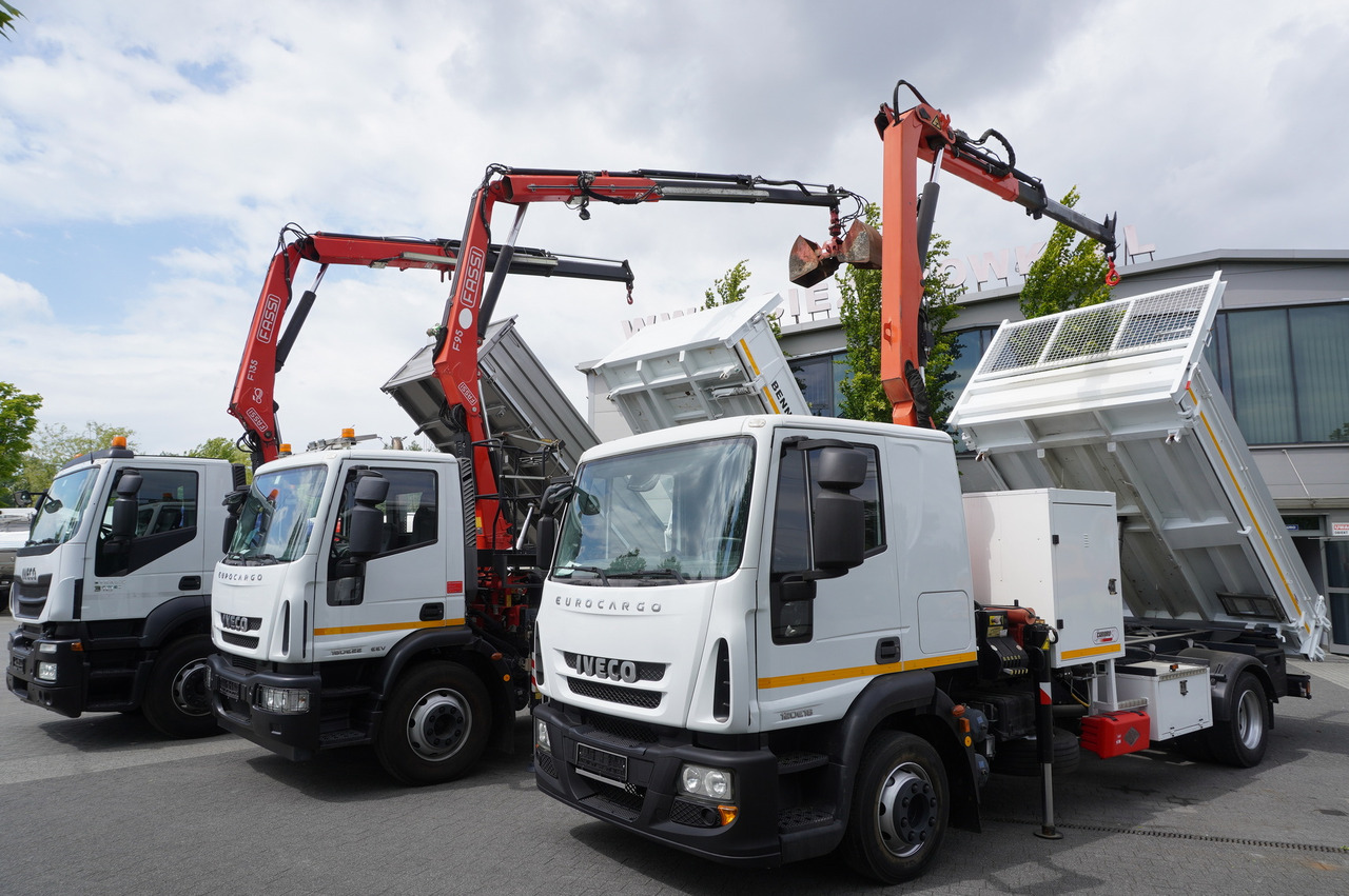 IVECO Stralis 310 E6 / NEW 3-sided tipper / Fassi F135 crane with remote control - Crane truck: picture 4 IVECO Stralis 310 E6 / NEW 3-sided tipper / Fassi F135 crane with remote control - Crane truck: picture 4